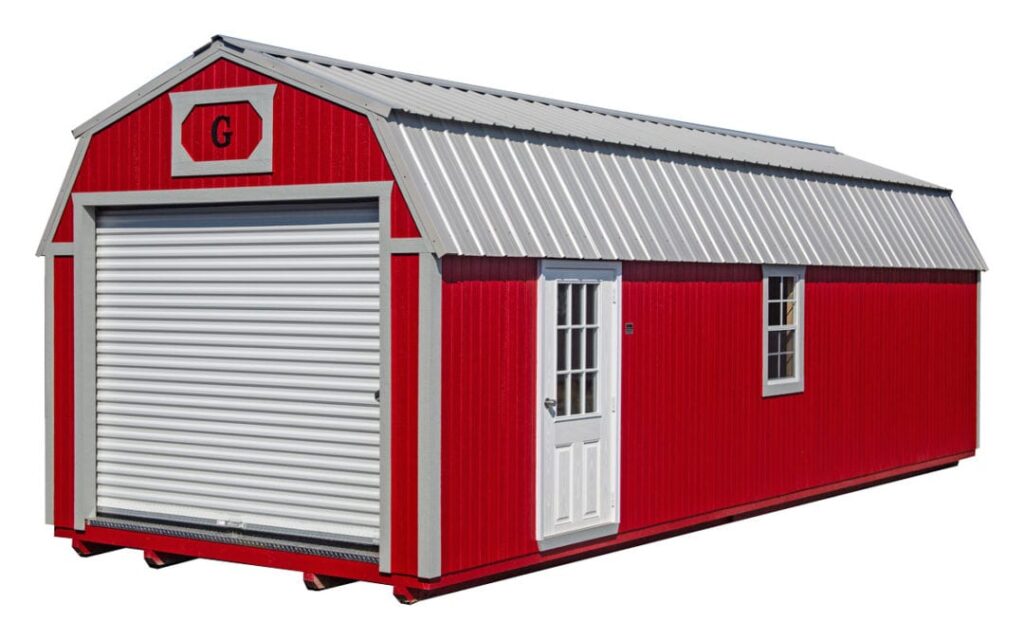 Wood Building Lofted Barn Garage 2 1080x675