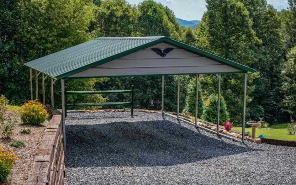 Eagle carport portable building