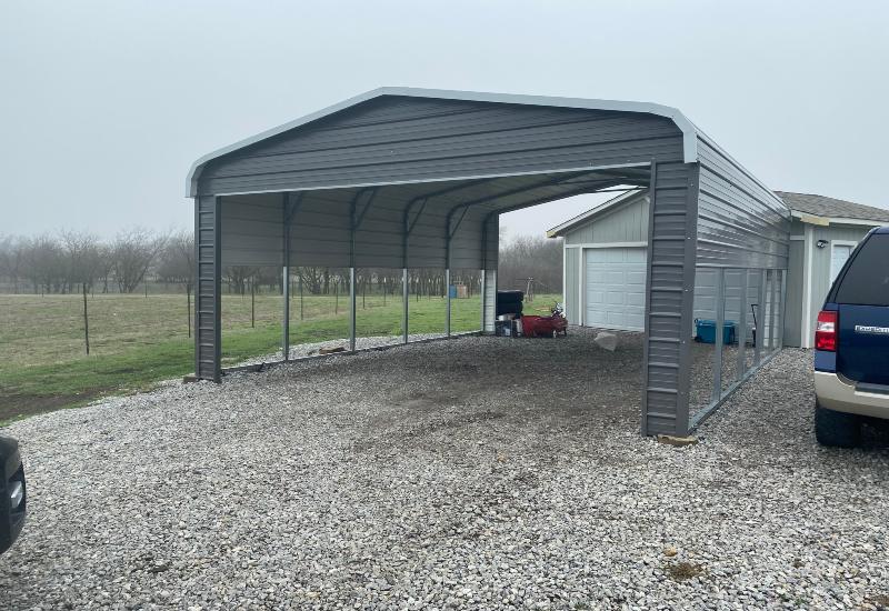 Metal Carports Installed in Carencro, Lake Charles, and New Iberia, LA