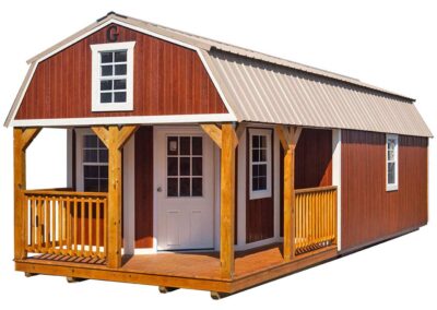 Porch Lofted Barn Cabin in Carencro, Lake Charles & New Iberia
